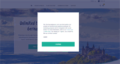 Desktop Screenshot of germanrailpasses.com